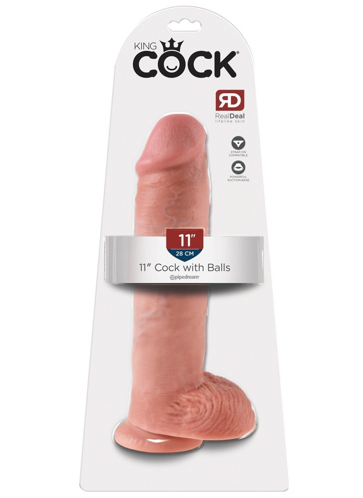 11" Cock with Balls
